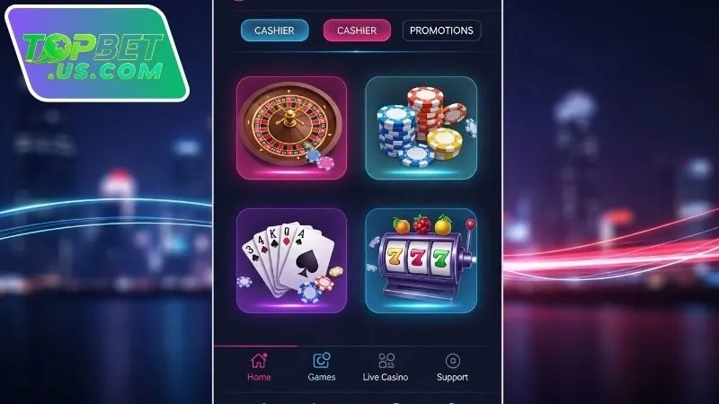 Cách chơi tại casino Topbet dành cho người mới
